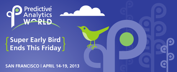 Predictive Analytics World 2013 San Francisco