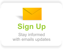 Sign up. Stay informed with emails updates