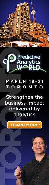 Predictive Analytics World Toronto 2013