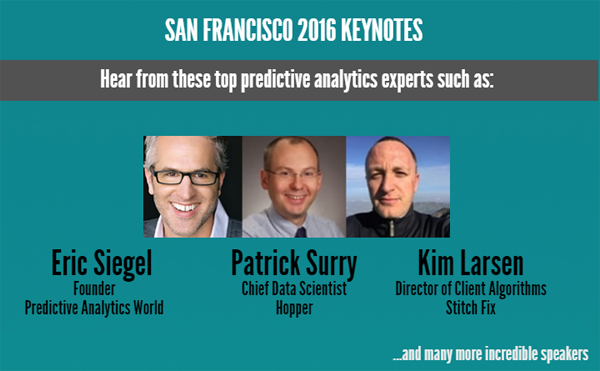 Predictive Analytics World San Francisco